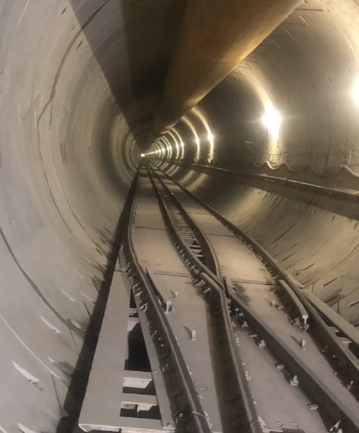 山西TBM工法隧道施工錯車移動式平臺